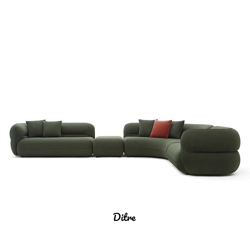 BUFA Sofa System modern luxury sofa set villa livingroom designer sectional fabric sofa